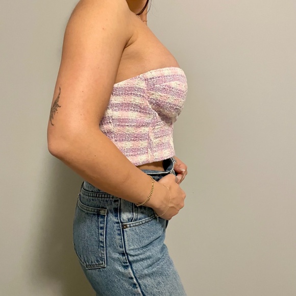 Zara Bouclé Crop Top - Picture 4 of 4